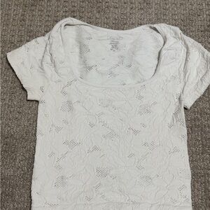 White Lace Women's Top